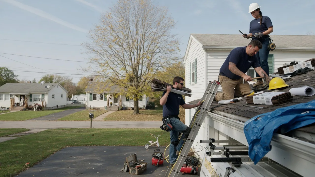 Local Roofing Contractors in Oakwood, IL near me